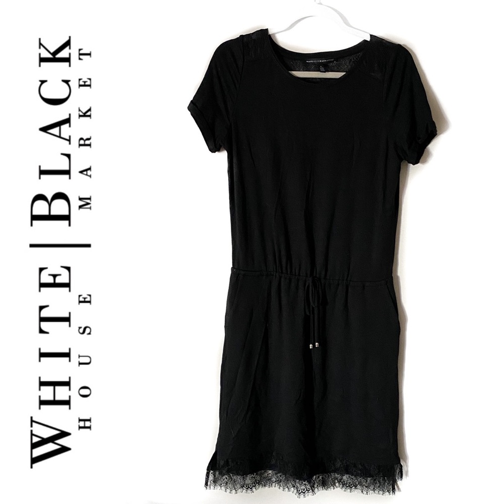 White House Black Market Summer Dress w/ Lace
